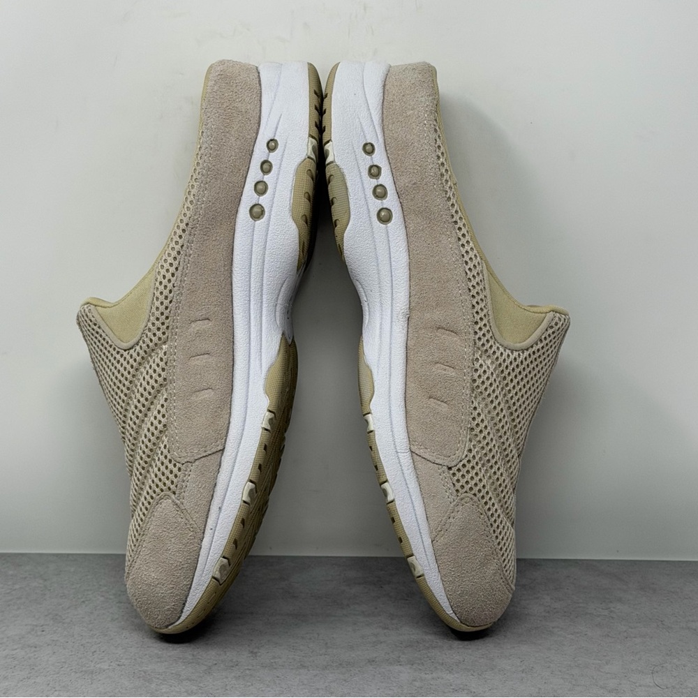 Easy Spirit Tan Slip-On Mules - Picture 8 of 12